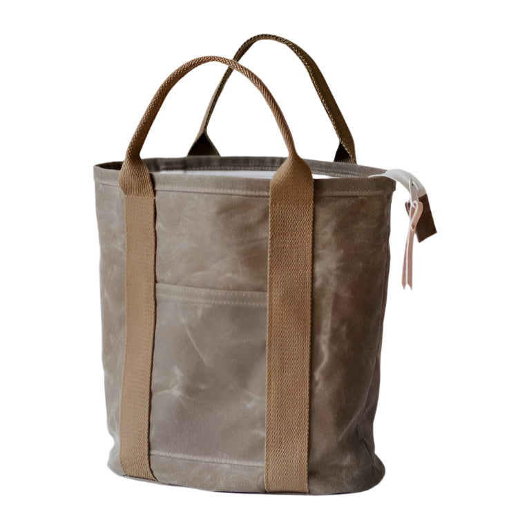 Baer Built Small Canvas Tote Chamomile/Khaki