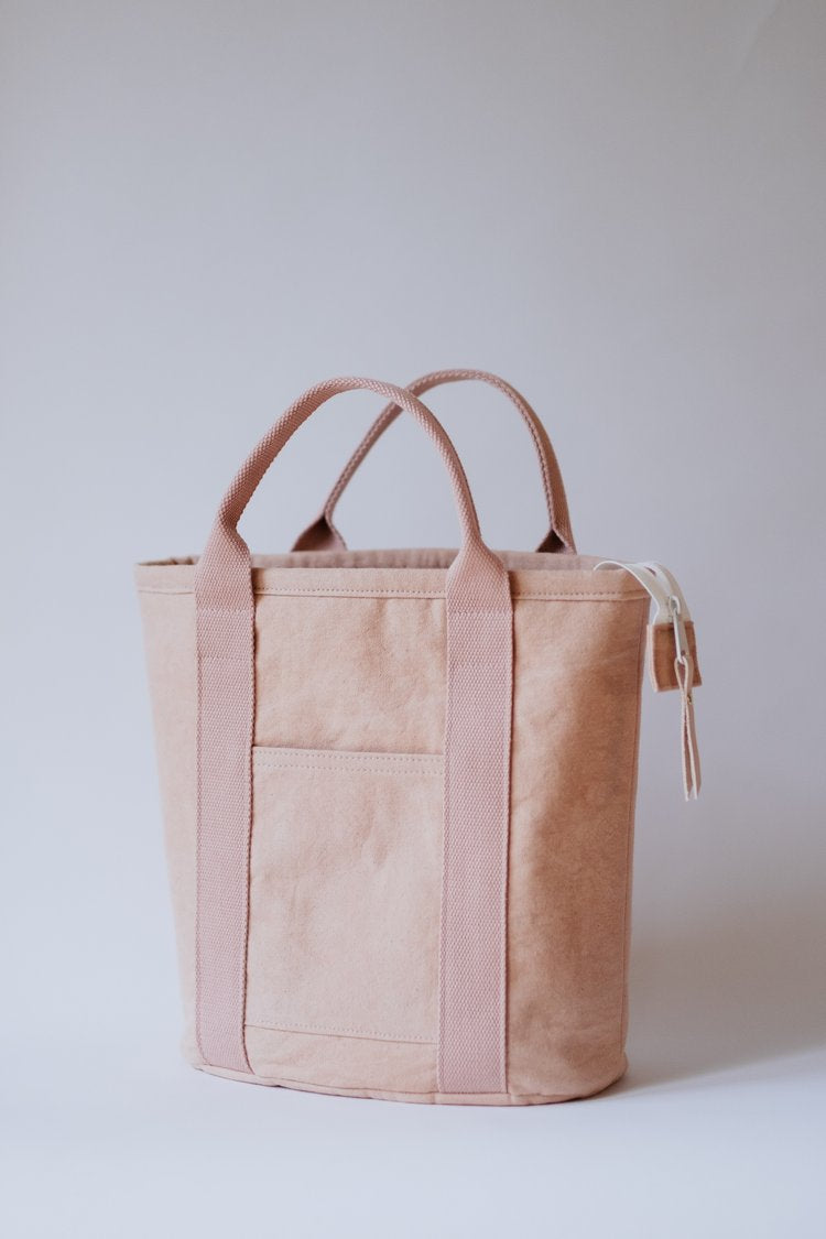 Baer Built Small Canvas Tote Blush Pink