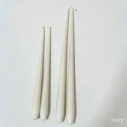 Matte Taper Candle's Pair