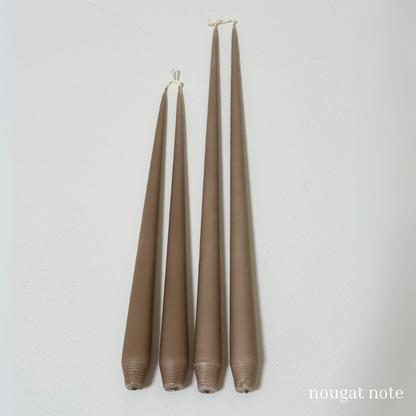 Matte Taper Candle's Pair