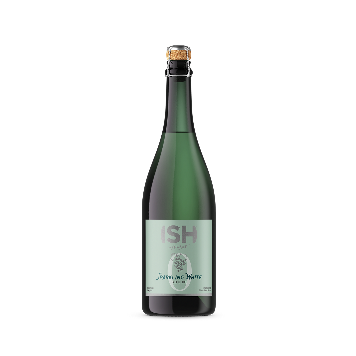 ISH Sparkling White Non-Alcoholic Wine