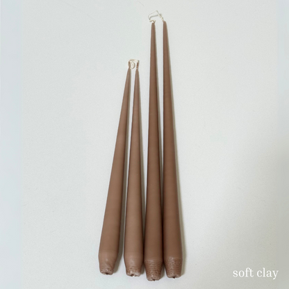 Matte Taper Candle's Pair