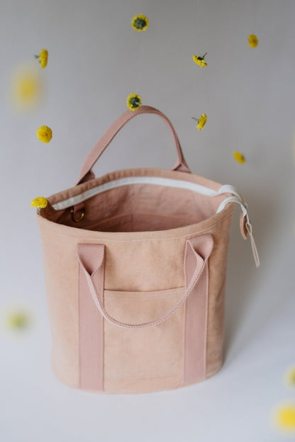 Baer Built Small Canvas Tote Blush Pink