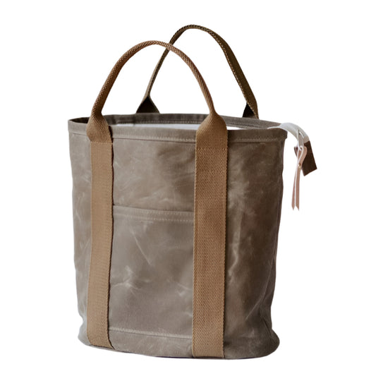 Baer Built Small Canvas Tote Chamomile/Khaki