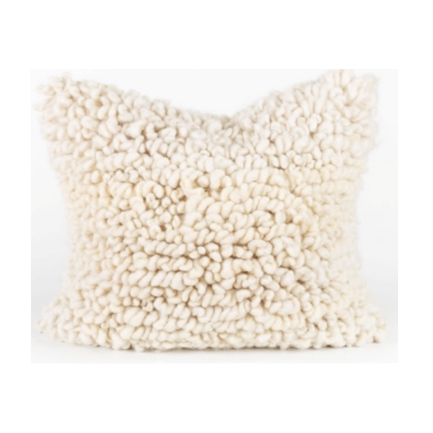 Loom Pillow White