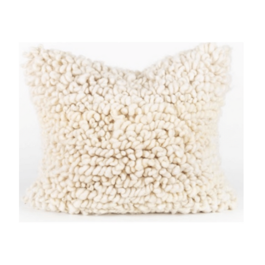 Loom Pillow White