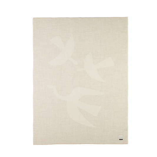 Lotta Love Reversible Throw Shoji/Ivory - Soft & Stylish