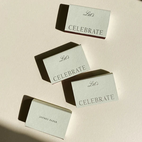 Let's Celebrate! Matchbox No. 2