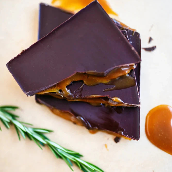 Rosemary Caramel Chocolate Bar