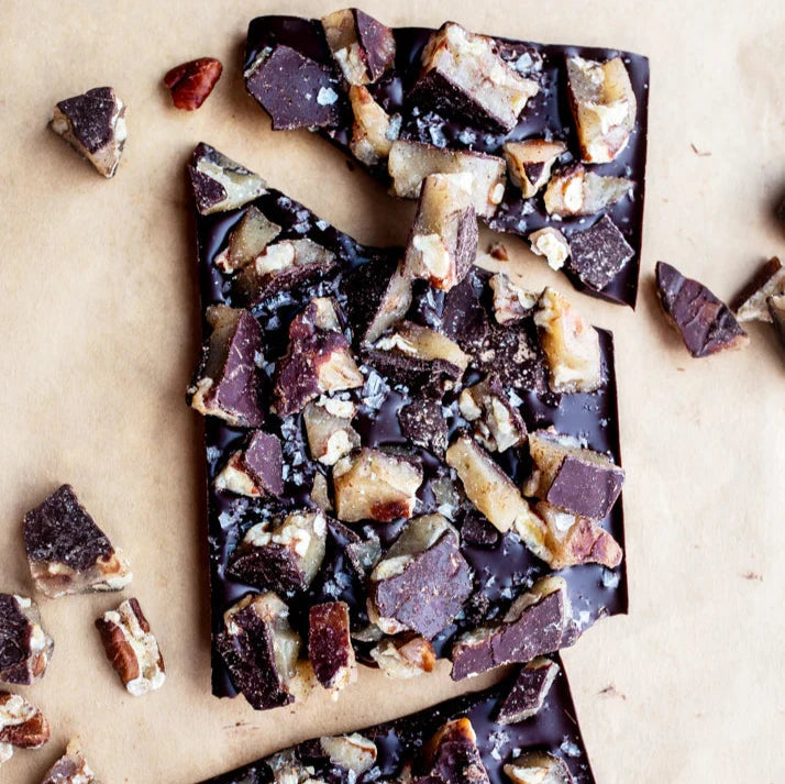 Salted Brown Butter Texas Pecan Brittle Bar