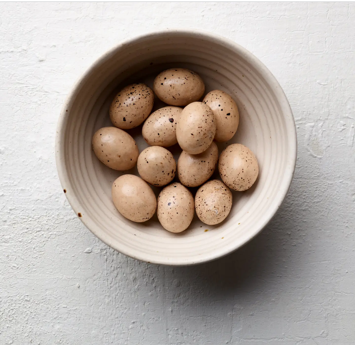 Salted Caramel Quail Eggs