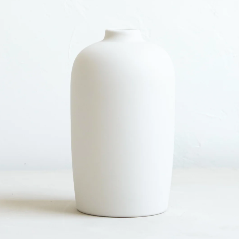 Tall Ceramic Blossom Vase