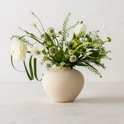 Verdure Vase No. 2 Raw Stoneware