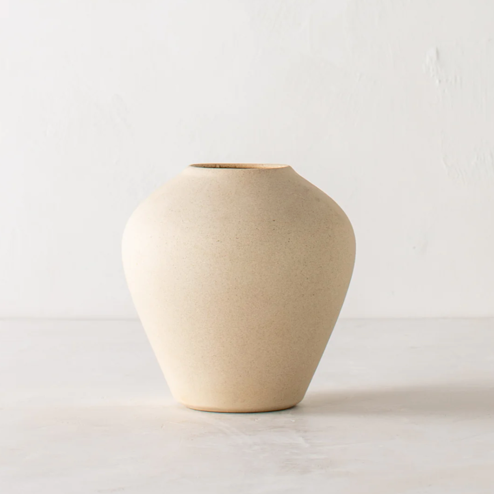 Verdure Vase No. 3 Raw Stoneware