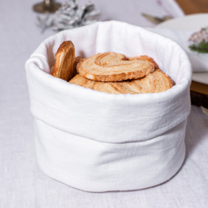 Linen Bread Basket