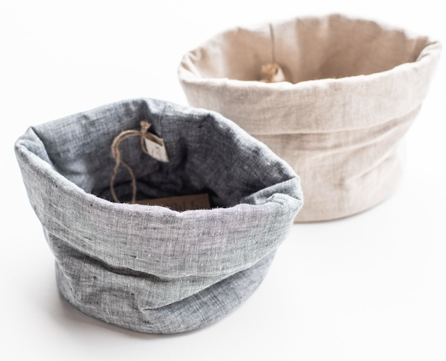 Linen Bread Basket