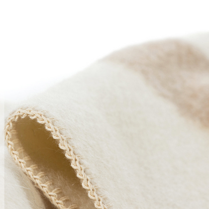 The Siempre 100% Recycled Throw Ivory