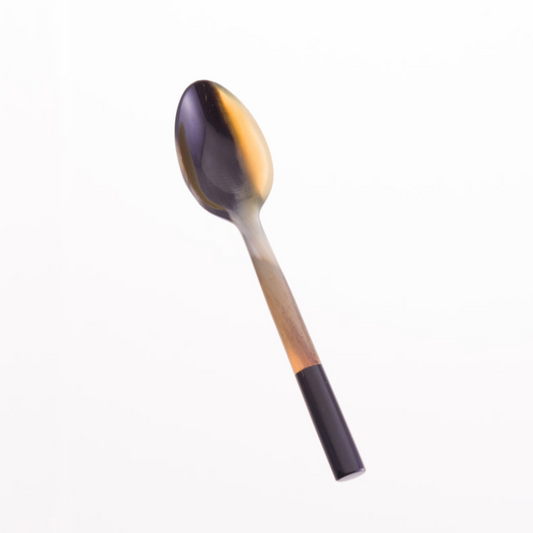 Horn Egg Spoon with Contrasting Tip