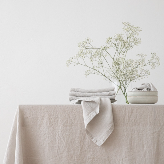 Stonewashed Napkin in Off White