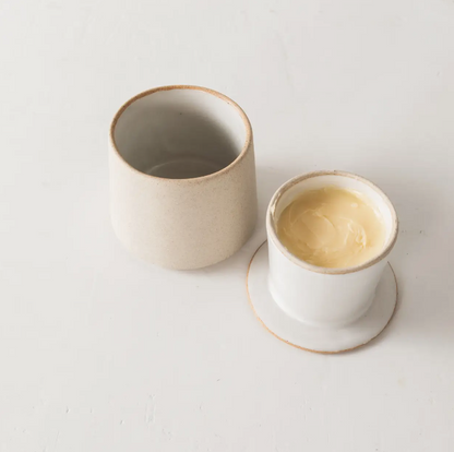 Minimal Butter Keeper Stoneware