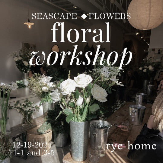 Holiday Floral Workshop