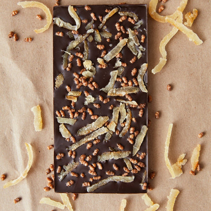 Yuzu with Roasted Brown Rice Bar